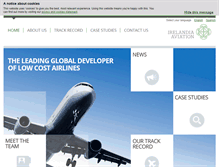 Tablet Screenshot of irelandiaaviation.ie